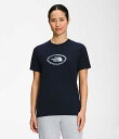 ノースフェイス レディース Tシャツ The North Face Women's Short Sleeve Graphic Tee - Aviator Navy(4)