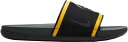 iCL Y T_ Nike Men's Offcourt Steelers Slides@- Black/Gold/Black