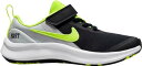 ナイキ キッズ/ジュニア ランニングシューズ Nike Kids Preschool Star Runner 3 Shoes - Black/Cool Grey/Volt