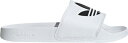 AfB_X Y T_ adidas Men's Adilette Lite Slides - White/Black