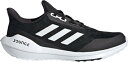 アディダス キッズ/レディース ランニングシューズ adidas Kids' EQ21 Run Shoes - Black/White