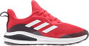 AfB_X LbY/fB[X jOV[Y adidas Kids' Grade School FortaRun Running Shoes - Red/White/Black