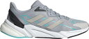 AfB_X Y jOV[Y adidas Men's X9000 L2 Running Shoes - Silver/Aqua