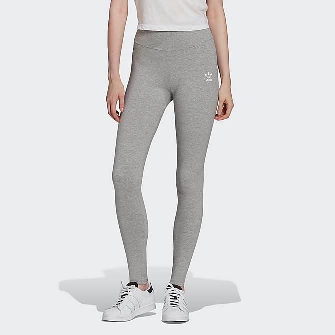 楽天trois　HOMMEアディダス レディース レギンス Women's Adidas Originals Adicolor Essentials Tights - Medium Grey Heather