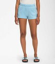 m[XtFCX fB[X V[gpc The North Face Womenfs Logo Short - Beta Blue