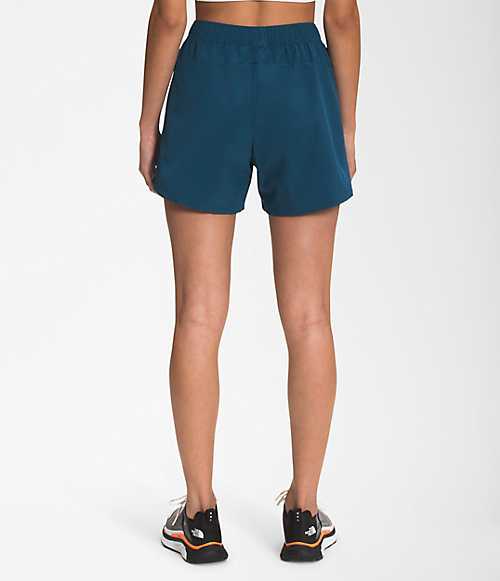 ノースフェイス レディース ショートパンツ The North Face Women's Wander Short 6 Inch - Monterey Blue