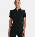 A_[A[}[ fB[X |Vc Under Armour Women's UA Performance Polo - Black/White