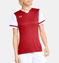 A_[A[}[ fB[X TVc Under Armour Women's UA Maquina 2.0 Jersey - Red/White