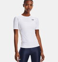 A_[A[}[ fB[X TVc Under Armour Women's UA Iso-Chill Team Compression Short Sleeve - White/Black