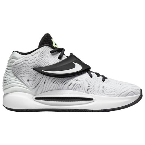 ナイキ メンズ バッシュ Nike KD14 - White/Black/Vapor Green