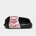 W[_ fB[X T_ Women's Jordan Nola Slide Sandals - White/Gym Red/Black