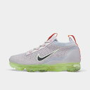 iCL fB[X Xj[J[ Women's Nike Air Vapormax 2021 Flyknit Running Shoes - Light Bone/Black/Lime Ice/Ghost - Venice/Bright Mango