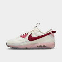 iCL fB[X Xj[J[ Women's Nike Air Max Terrascape 90 Casual Shoes - Summit White/Pomegranate/Pink Glaze