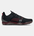 アンダーアーマー メンズ ゴルフシューズ Under Armour UA HOVR Tour Spikeless Golf Shoes - Black/Beta