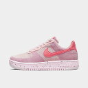 ナイキ レディース スニーカー Women 039 s Nike Air Force 1 Crater Flyknit Casual Shoes - Pink Glaze/Pink Salt/Pink Oxford/Pink Foam