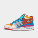 アディダス レディース スニーカー Women's Adidas Originals Forum Mid Casual Shoes - Team College...