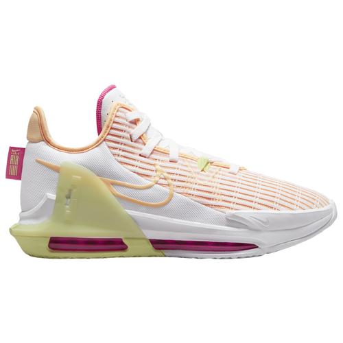 ナイキ メンズ バッシュ Nike LeBron Witness VI - White/Light Lemon Twist/Melon Tint