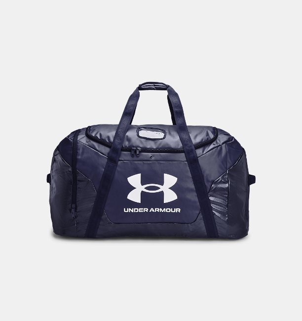 アンダーアーマー メンズ ダッフルバッグ Under Armour UA Hockey Equipment Bag - Midnight Navy/White