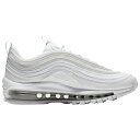 ナイキ キッズ スニーカー Nike Air Max 97 GS - White/White/Met Silver