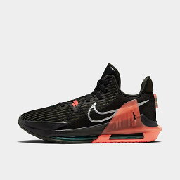 ナイキ メンズ バッシュ Nike Lebron Witness 6 - Black/Metallic Silver/Sequoia/Crimson Pulse