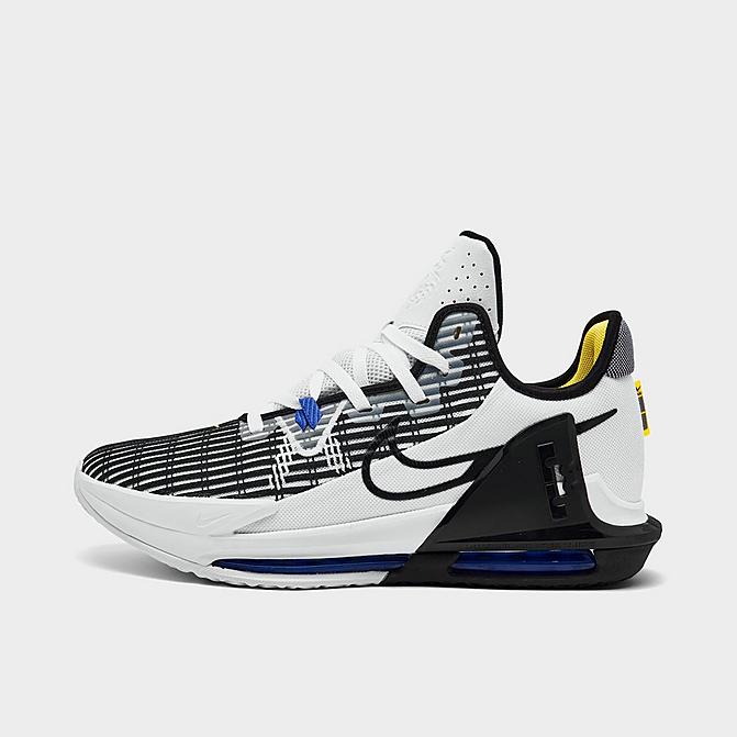 ʥ  Хå Nike Lebron Witness 6 - White/Black/Persian Violet/Yellow Strike