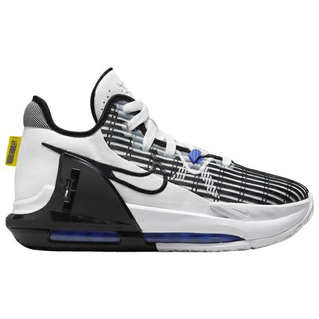 ナイキ キッズ バッシュ Nike LeBron Witness VI GS - White/Black