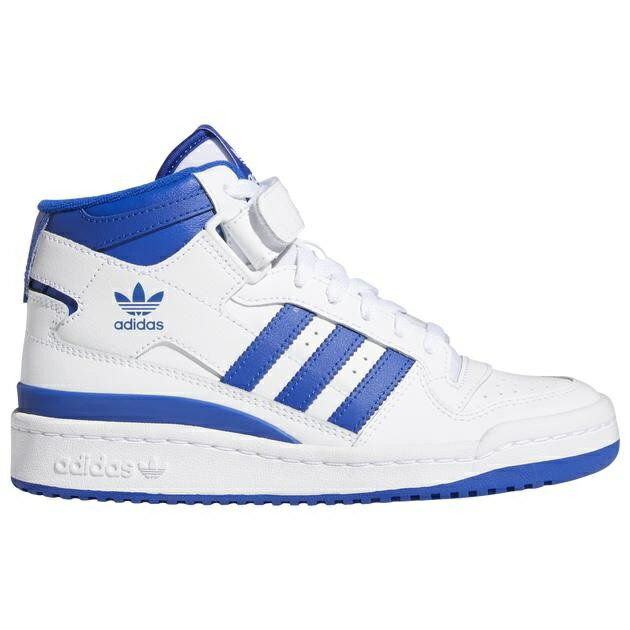 AfB_X LbY obV adidas Forum Mid - White/Blue