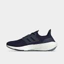 アディダス メンズ ランニングシューズ Adidas Ultraboost 22 - Crew Navy/Cloud White