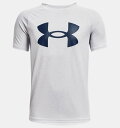 A_[A[}[ LbY TVc Boys' UA Tech 2.0 Nova Short Sleeve - Halo Gray/Academy