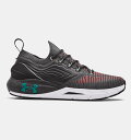 A_[A[}[ Y jOV[Y Men's UA HOVR Phantom 2 IntelliKnit Running Shoes - Jet Gray/Beta