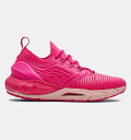 A_[A[}[ fB[X jOV[Y Women's UA HOVR Phantom 2 IntelliKnit Running Shoes - Electro Pink/Retro Pink