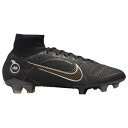 iCL Y TbJ[ XpCN }[LA X[p[tC Nike Mercurial Superfly 8 Elite FG - Black/Mtlc Gold/Mtlc Silver