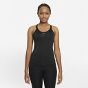 iCL fB[X ^Ngbv Nike One Dri-FIT Elastika Tank - Black/White