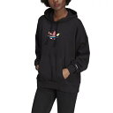 AfB_X fB[X p[J[ adidas Originals Bold Logo Hoodie - Black/Multicolor