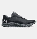 A_[A[}[ Y jOV[Y Men's UA Charged Bandit Trail 2 Running Shoes - Black/Pitch Gray