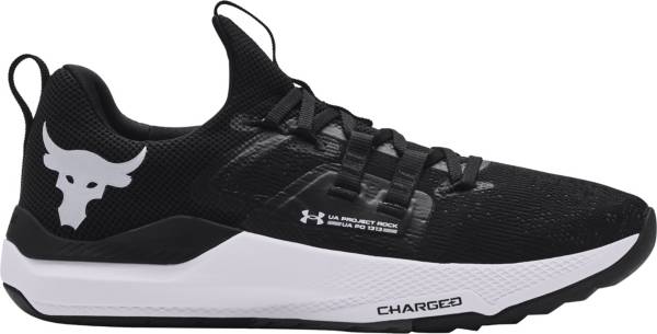 アンダーアーマー メンズ トレーニングシューズ Under Armour Men's Project Rock BSR Training Shoes - Black/White/Grey