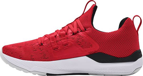 アンダーアーマー メンズ トレーニングシューズ Under Armour Men's Project Rock BSR Training Shoes - Red/White/Black