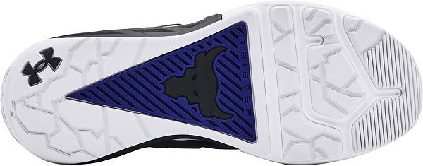 アンダーアーマー メンズ トレーニングシューズ Under Armour Men's Project Rock 4 Training Shoes - Royal/Black/White