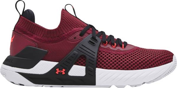 アンダーアーマー メンズ トレーニングシューズ Under Armour Men's Project Rock 4 Training Shoes - Red/Black