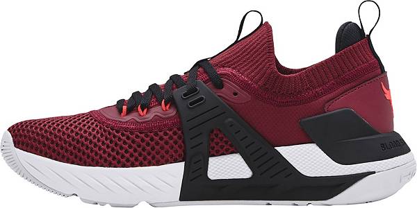 アンダーアーマー メンズ トレーニングシューズ Under Armour Men's Project Rock 4 Training Shoes - Red/Black