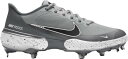iCL Y n`G[g3 ^ 싅 XpCN Nike Alpha Huarache Elite 3 Metal Baseball Cleats - Smoke Grey/Black