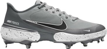 ナイキ メンズ ハラチエリート3 メタル 野球 スパイク Nike Alpha Huarache Elite 3 Metal Baseball Cleats - Smoke Grey/Black