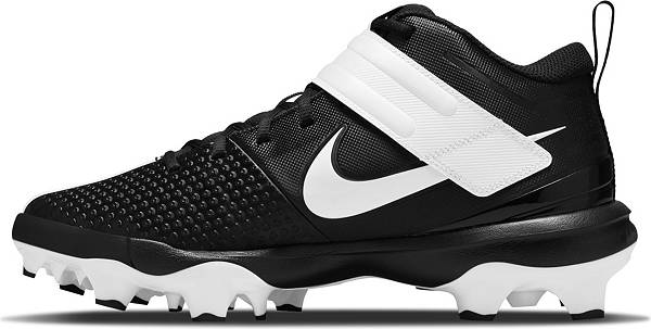 ナイキ メンズ 野球 スパイク Nike Force Trout 7 Pro MCS Baseball Cleats - Black/White/Dynamic Turquoise