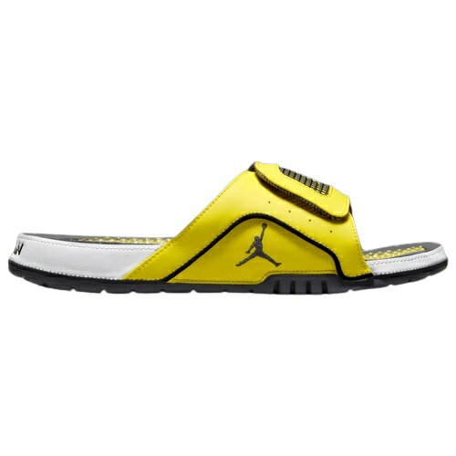 ジョーダン メンズ サンダル Jordan Hydro Retro 4 Slides - Yellow/Black/White