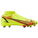 iCL Y TbJ[ XpCN Nike Mercurial Superfly 8 Academy FG/MG - Volt/Black/Bright Crimson