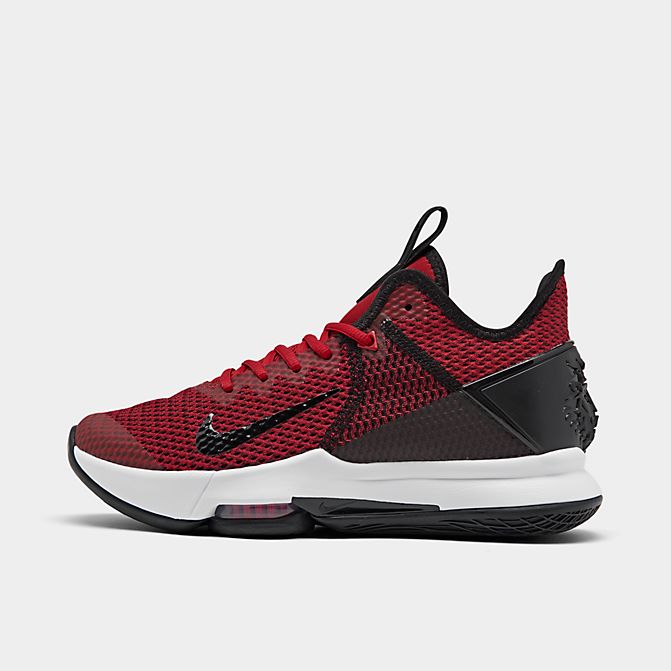 ナイキ メンズ レブロンウィットネス4 Nike LeBron Witness 4 バッシュ Black/Gym Red/University Red