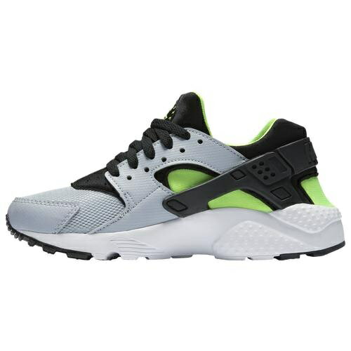 ナイキ キッズ スニーカー Nike Huarache Run GS - Wolf Grey/Electric Green/Whiteセール サッカー 用品 セール