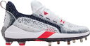 A_[A[}[ Y 싅 XpCN Under Armour Men's Harper 6 Metal Baseball Cleats - White/Navy