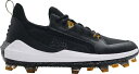 アンダーアーマー メンズ 野球 スパイク Under Armour Men's Harper 6 Elite TPU Baseball Cleats - Bla...