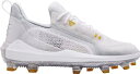 アンダーアーマー メンズ 野球 スパイク Under Armour Men's Harper 6 Elite TPU Baseball Cleats - Whi...